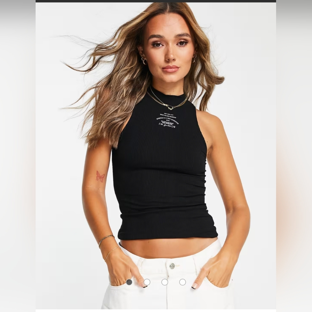 River Island Ribbed Tank